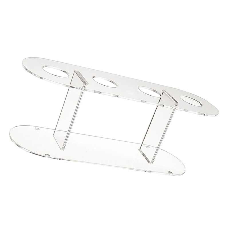 3X(1pcs Acrylic 4Hole Layer Ice Cream Holder S8I6)6