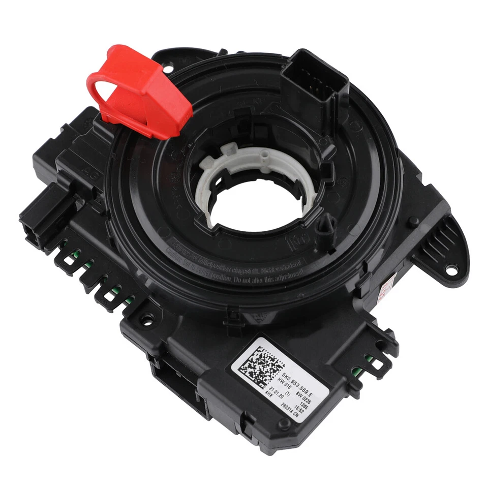Steering Wheel Cruise Clock Module Slip Ring 5K0953569E For VW Seat Altea Leon - Image 3 of 4
