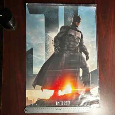 Anime Japan B2 Batman Justice League movie Promo release poster US SELLER