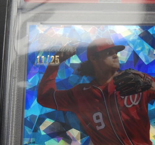 2023 Brady House Bowman Chrome Sapphire Selections Auto Autograph 11/25 PSA 10 - Bild 3 von 5