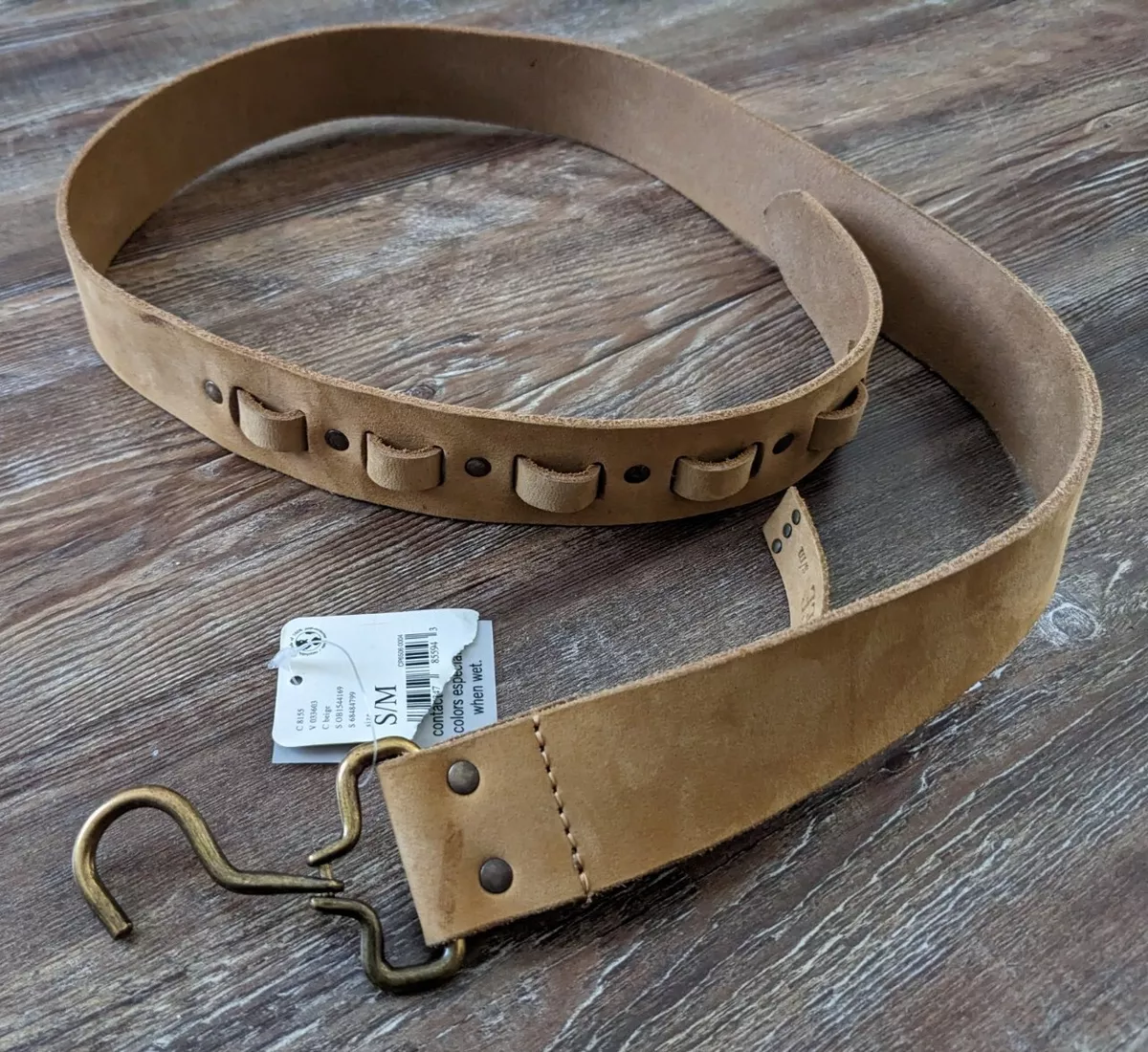 Leather hip cheap belt