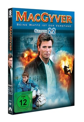 RICHARD DEAN/DES BARRES,MICHAEL/ELCAR,D. ANDERSON - MACGYVER S2.2 MB  3 DVD NEU