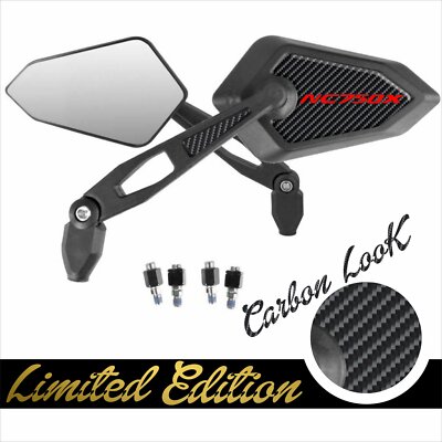 SPECCHIETTI STREET LIMITED OMOLOGATI LOGO ROSSO PER HONDA NC750X