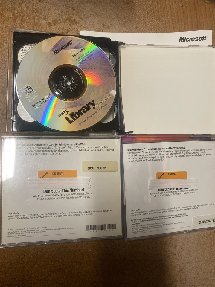 Microsoft Visual C++ 6.0 Professional Edition - Image 3 of 3