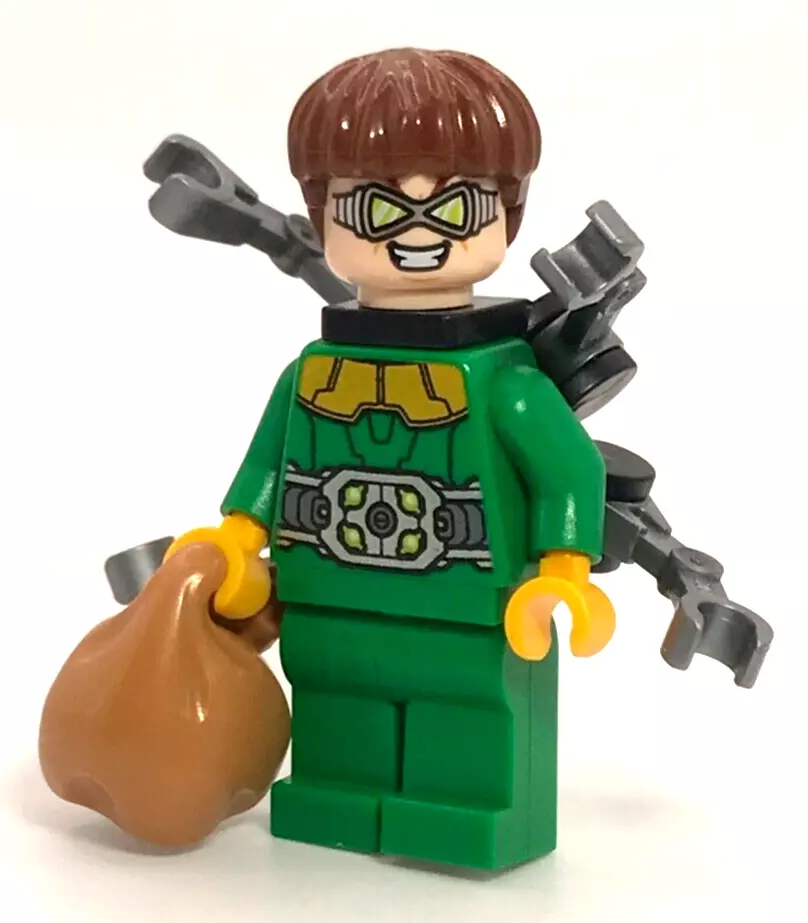 LEGO Dr. Octopus Otto Octavius Doc Ock Minifigure Spider Man