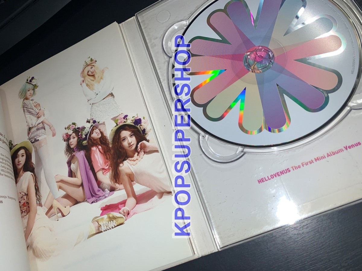 Hello Venus 1st Mini Album Venus CD Photobook Good Condition Rare