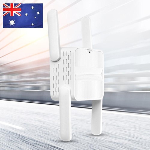 WiFi 6 Repeater Extender 1500Mbps Wi-Fi Signal Amplifier 4*2dbi Antennas Range