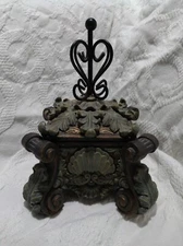 Decorative Chest Dresser Jewelry, Walley, key,  Box with Lid