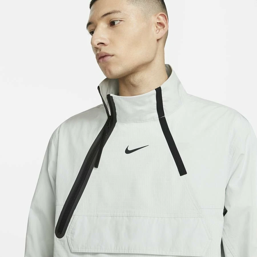 Nike Sportswear $180 Tech Pack Men's Size L Woven 1/2-Zip Jacket