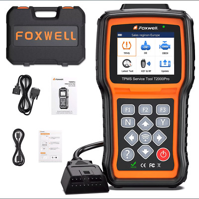 FOXWELL T2000 Profi KFZ Programmier OBD2 Diagnosegerät TPMS RDKS Sensor Scanner