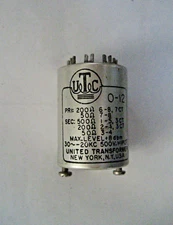 1 x NOS UTC O-12 Audio Mixing Transformer for UREI 1176