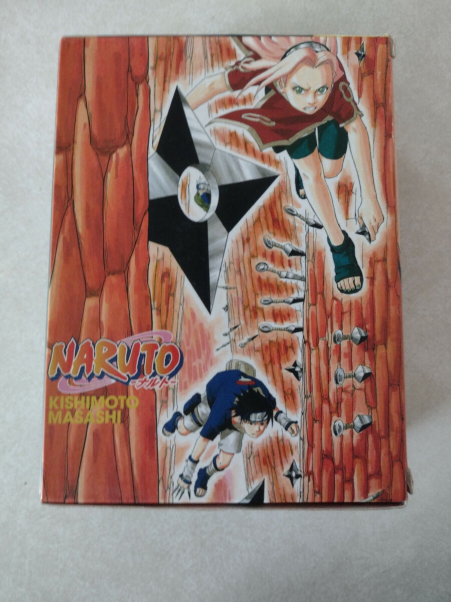 Naruto Shippuden Anime JAPANESE Version Parts 1,2,3 (Episodes 1-76) DVD  Boxsets