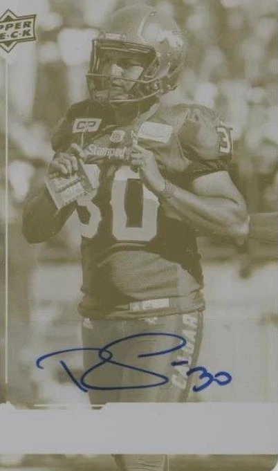 Printing Plate Yellow Autographs