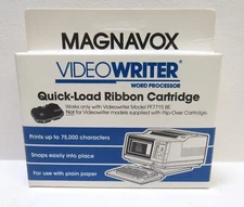 VTG Magnavox Videowriter Word Processor Quick-Load Ribbon Cartridge *LOT OF 7*