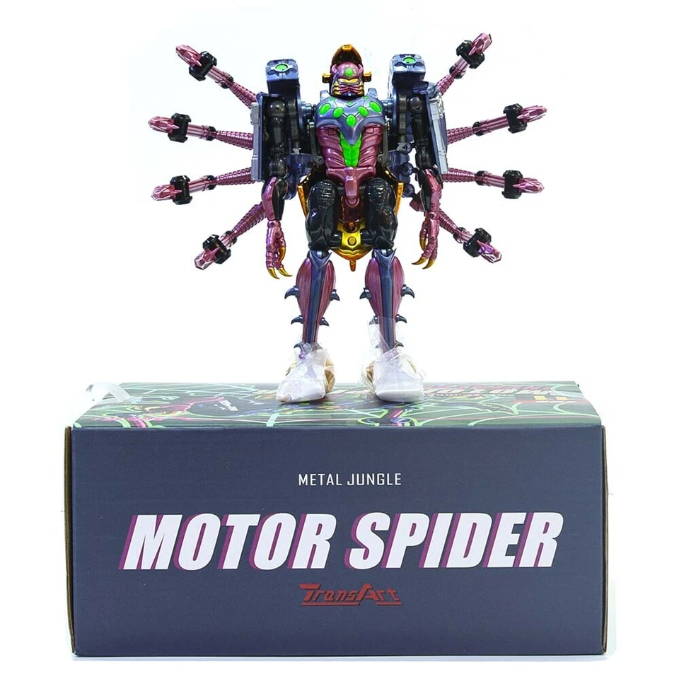 TransArt Tarantula TA BWM-11 Metal Jungle Motor Spider TransMetal Beast Wars - Image 2 of 4