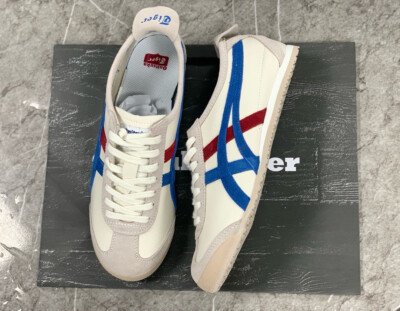 Onitsuka Tiger MEXICO 66 TH2J4L-0142 White/Blue Classic Unisex