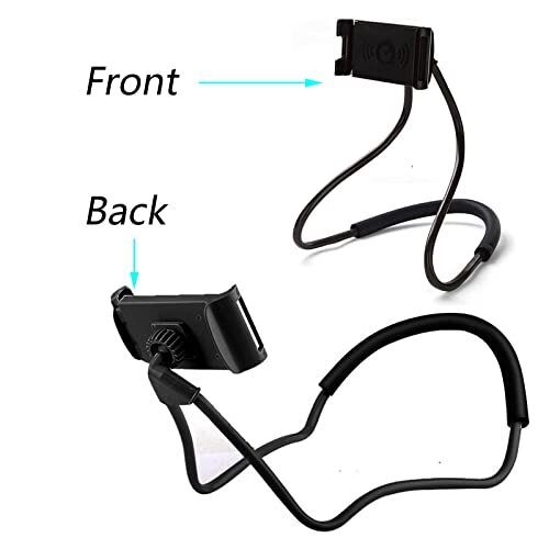 Hanging On Neck Cell Phone Mount Holder Universal Flexible Lazy Bracket - Picture 4 of 7