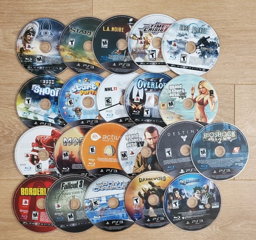 PS3 Playstation Lot Of 22x Disc Only Games Fallout GTA Borderlands Bioshock