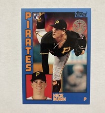 Nick Burdi 2019 Topps 35th Anniversary 1984 Blue #84R-NB Rookie Card RC Pirates