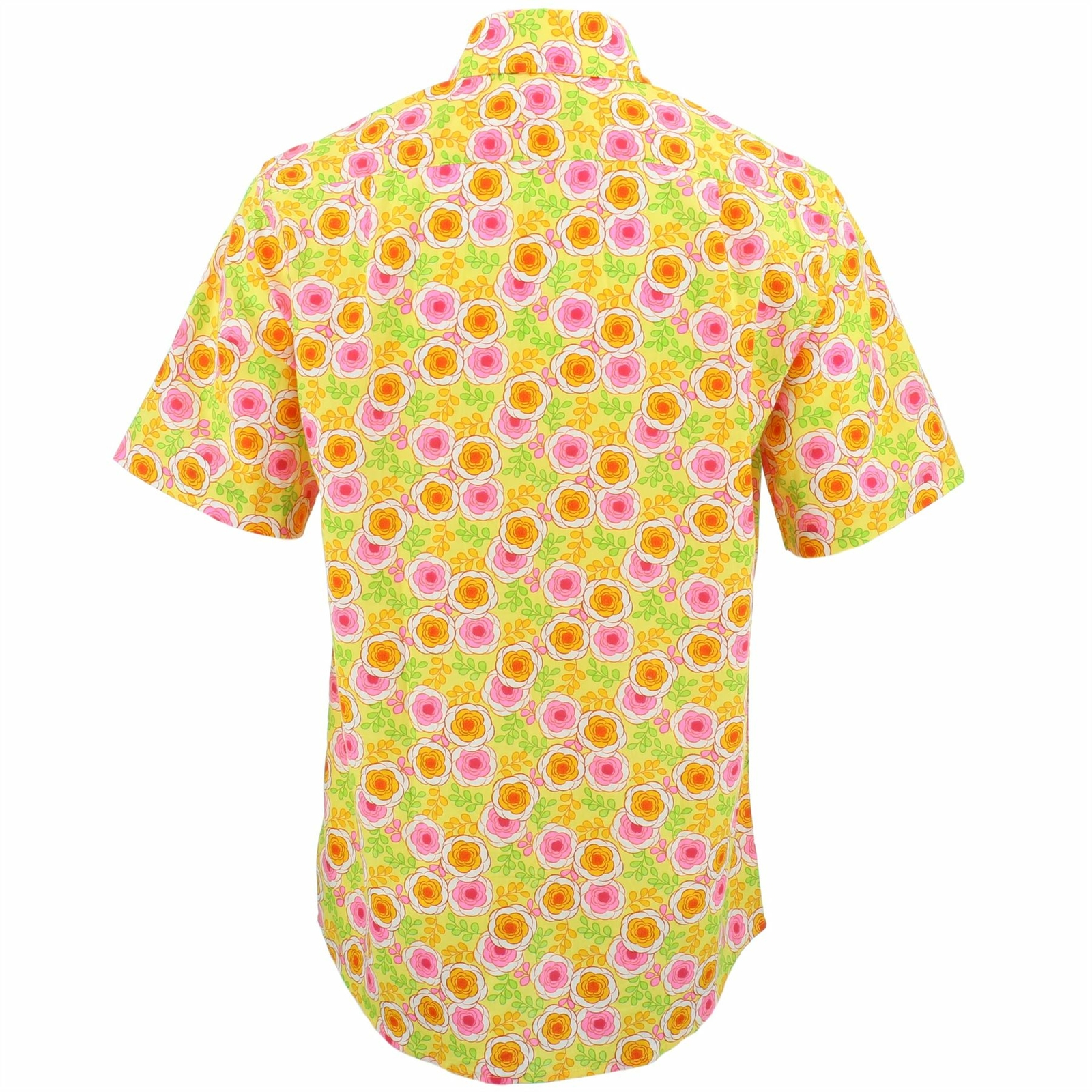 Chemise Homme Loud Originals - Motif Cible Psychédélique - Coupe Ajustée Tailored Fit - Gris - Taille ?
