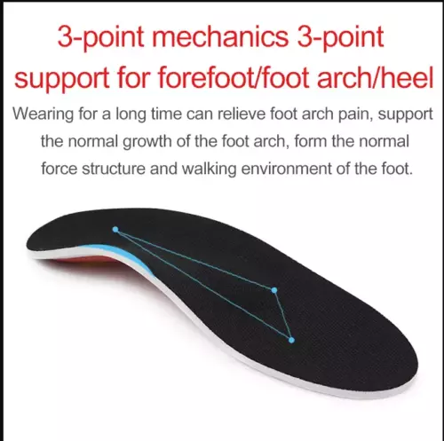 Orthotic Shoe Insoles Inserts-Flat Feet/High Arch Support for Plantar-Fasciitis - Picture 23 of 32