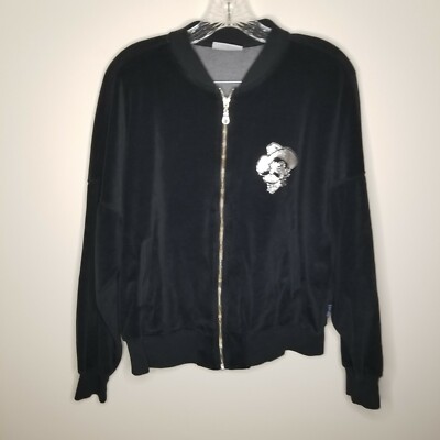 Spirit U Womens Full Zip Black OSU Long Sleeve Jacket Size L