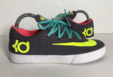 Nike KD Vulc Youth Sneakers 642085 004 - Youth Size 6.5Y Shoes Neon Colors