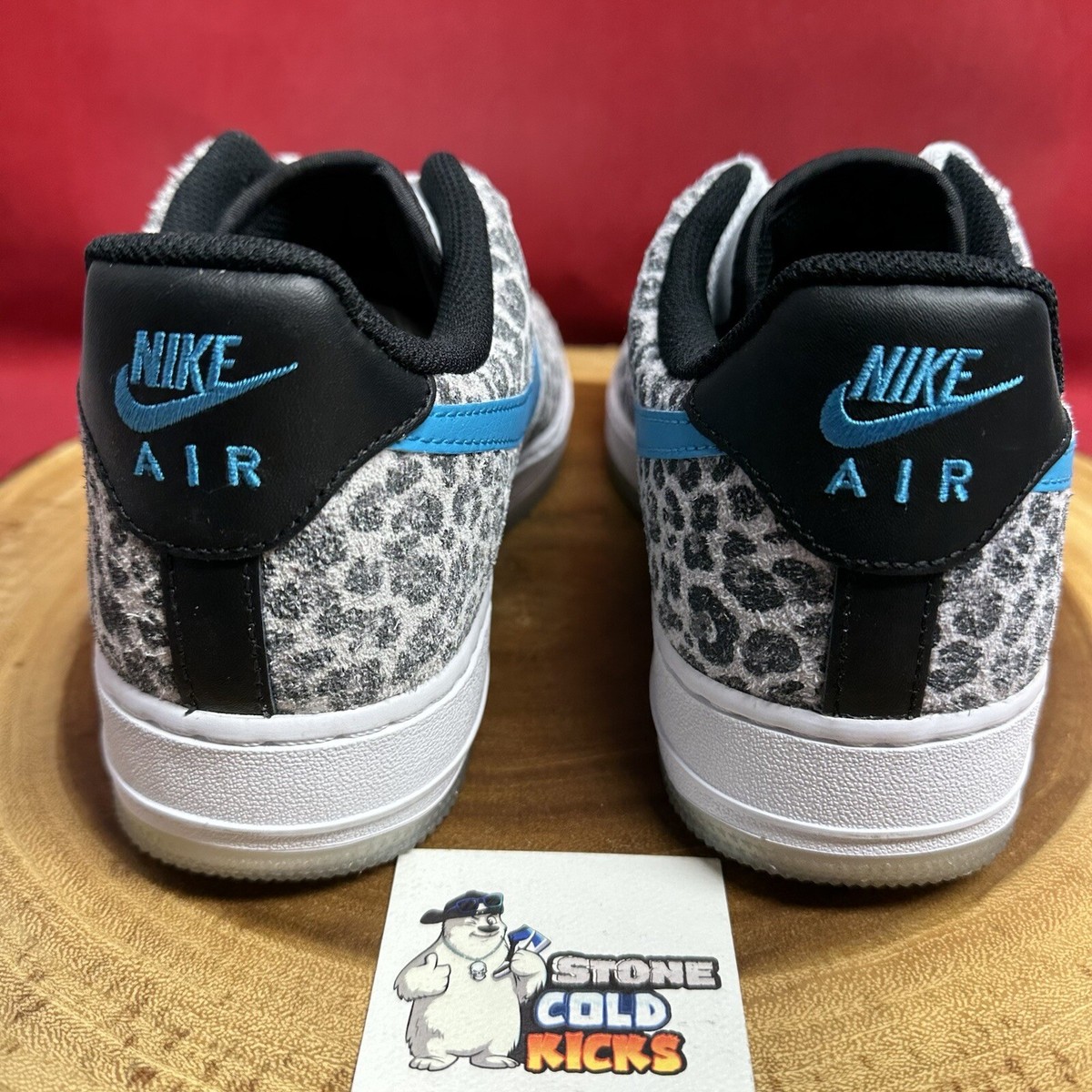 Nike Air Force 1 Low Leopard DJ6192 001 Size 8R/8.5L Mismatched | eBay