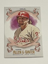 2021 Topps Allen & Ginter Baseball #306 - John Kruk SP - Philadelphia Phillies