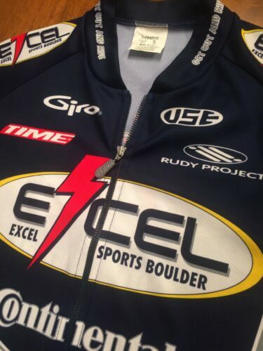 Maillot Cyclisme Nalini MOG TechnoGym – Taille 6 – Bleu/blanc – Occasion