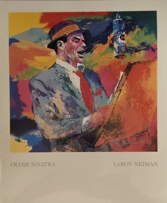 LeRoy Neiman 1994 “FRANK SINATRA” Postcard Promo #38