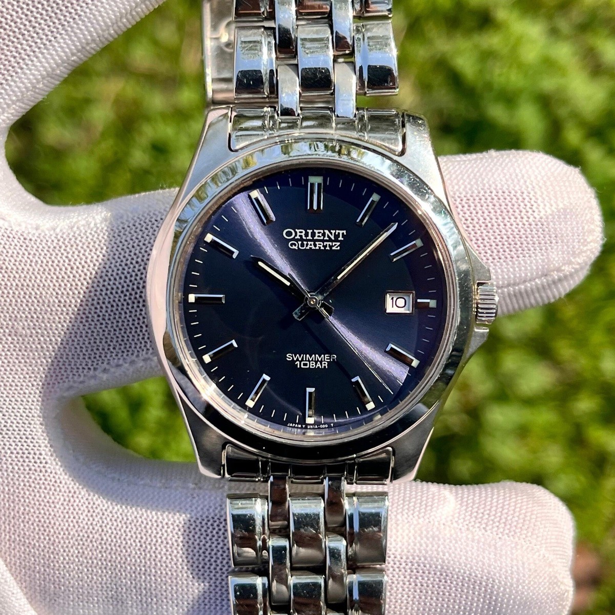 オリエント ORIENT Waterresist 10BAR ブルーダイヤル オリエント