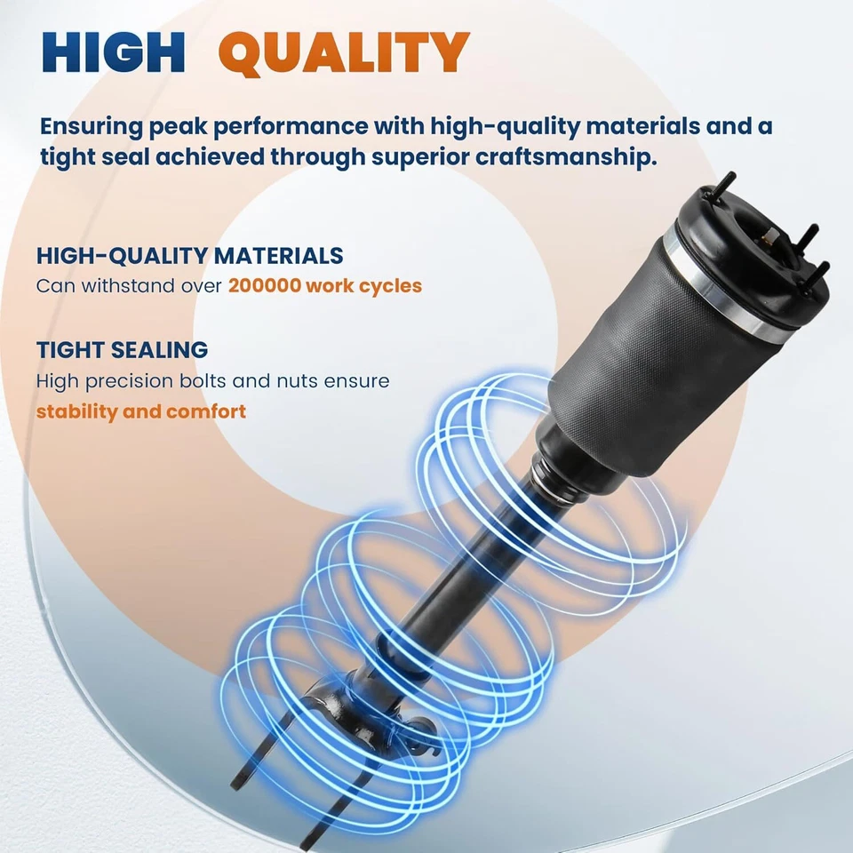 2pcs Front Air Suspension Strut for Mercedes-Benz X164 GL450 GL550 W164 ML320 - Image 4 of 4