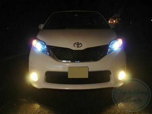 3000K Super Yellow 9006 HB4 Halogen Xenon Bulbs Fog Lights Fog Driving Lamps - Picture 5 of 12