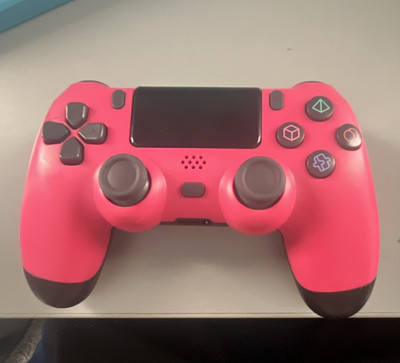 Pink/Black Wireless Controller DualShock 4 for Sony PlayStation 4 w/ Speaker