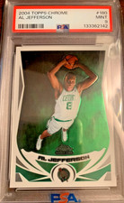 2004 Topps Chrome Graded RC PSA  9 Al Jefferson Rookie Boston RC Celtics