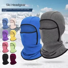 Winter Balaclava Ski Mask Under Helmet Thermal Fleece Face Mask for Cold Weather