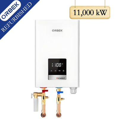 #ad 11kW 240V Tankless Water Heater Electric For Kitchen Sink Shower LED Display $115.99