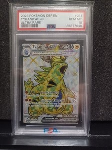 Tyranitar Ex Obsidian Flames Psa 10 | eBay Tyranitar Ex Obsidian Flames Psa 10 | eBay