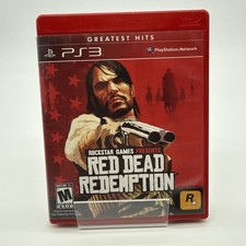 Red Dead Redemption  (Greatest Hits) PS3 Disc, Manual & Case.
