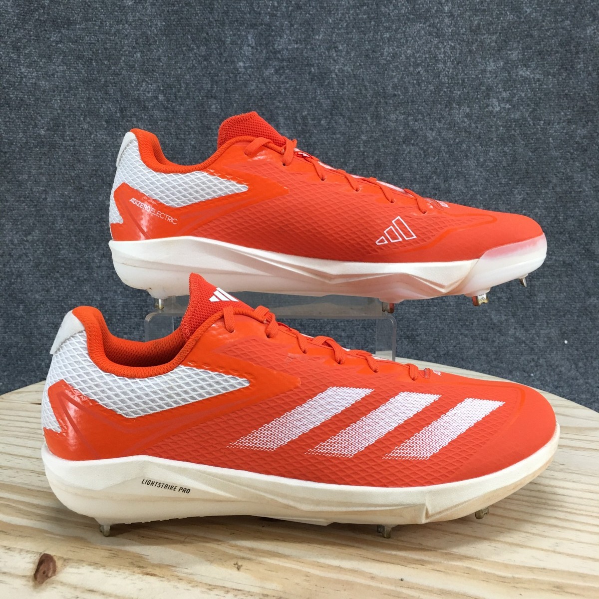 ADIZERO LIGHTSTRIKE PRO スパイク Adidas Shoes Mens 14 Adizero Lightstrike Pro Sneakers Orange Mesh