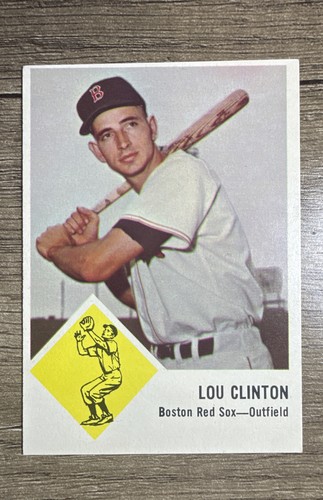Lou Clinton #6 1963 Fleer card