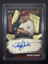 Marketplace image: 2026 Topps Finest Baseball Finest Ink Roger Clemens Superfractor Auto 1/1