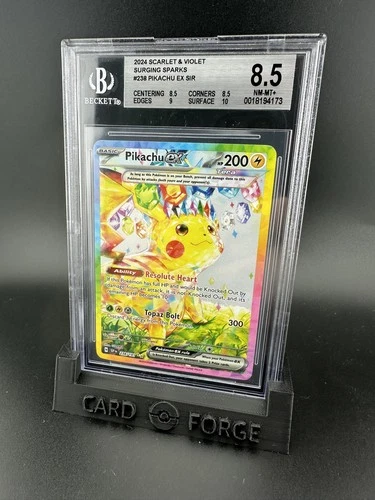 Pokemon Pikachu EX Surging Sparks 238/191 Beckett BGS 8.5