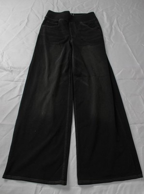 Halara Women's Flex High Waisted Wide Leg Jeans MS7 Carbon Paint Denim Small NWT