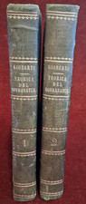 TEORICA DEL SOVRANATURALE di VINCENZO GIOBERTI - 1850 - 2 tomi