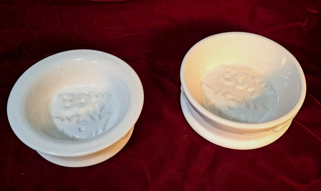 And Water By Debby Carman Ceramic White Cute 5" Each