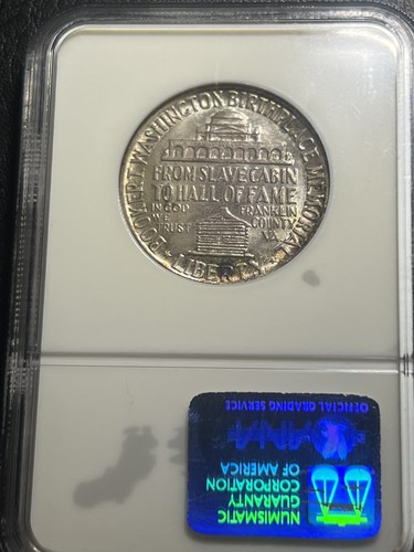 1946 booker t washington half dollar NGC Ms 65 - Picture 2 of 5