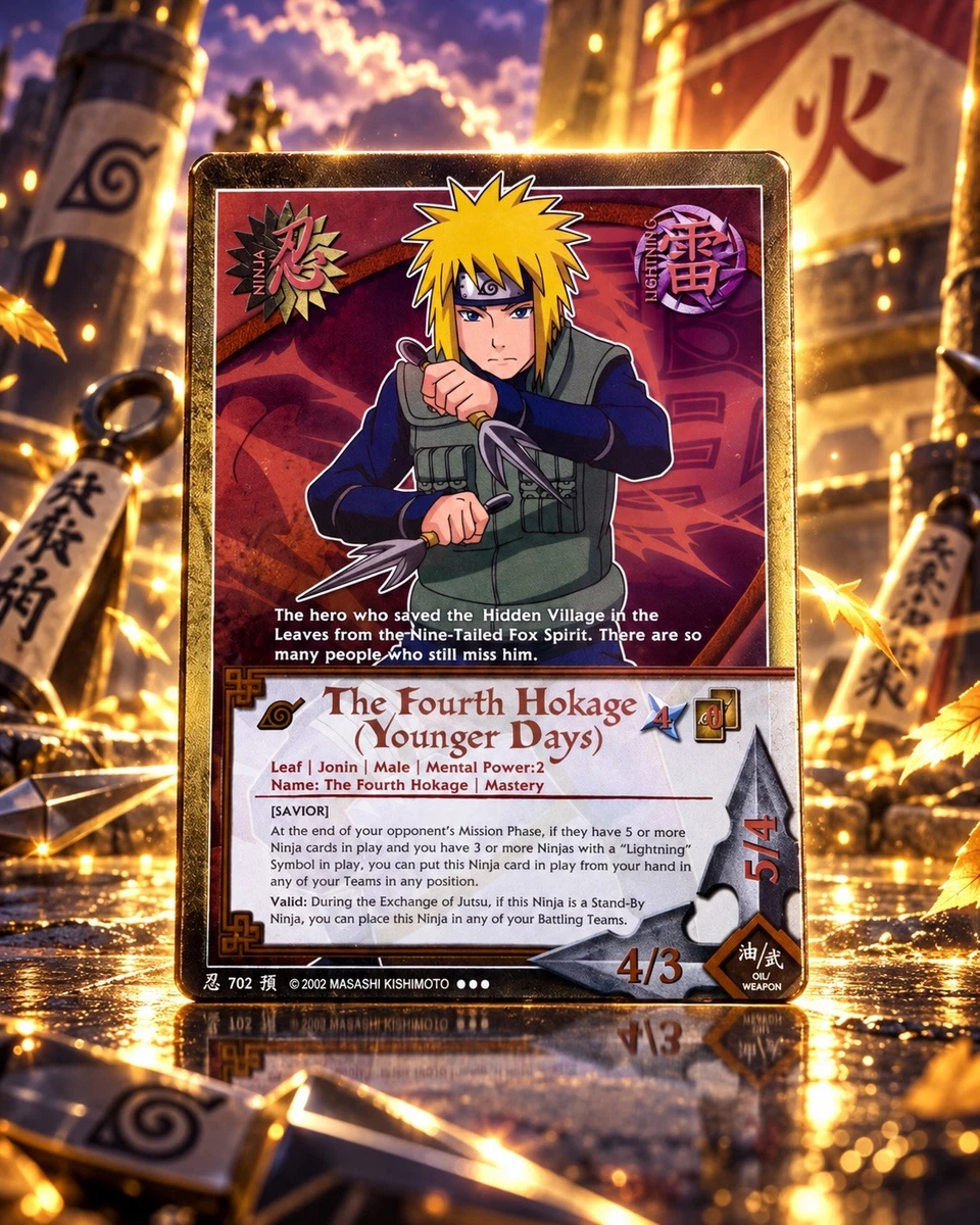 25+ Naruto CCG Individual Trading Card Games Super Rare in English