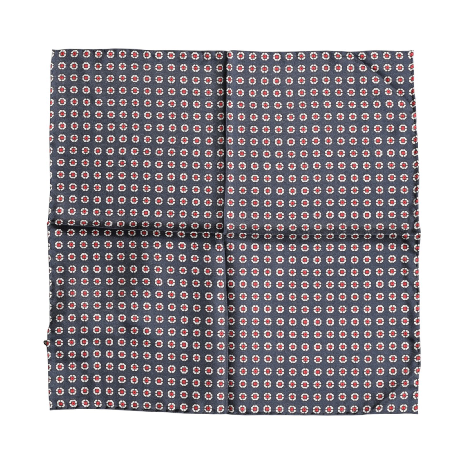 DOLCE - GABBANA Scarf Blue Patterned Silk Square Handkerchief 32cm x 32cm 190usd 21890₽